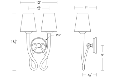 Duet Sconce